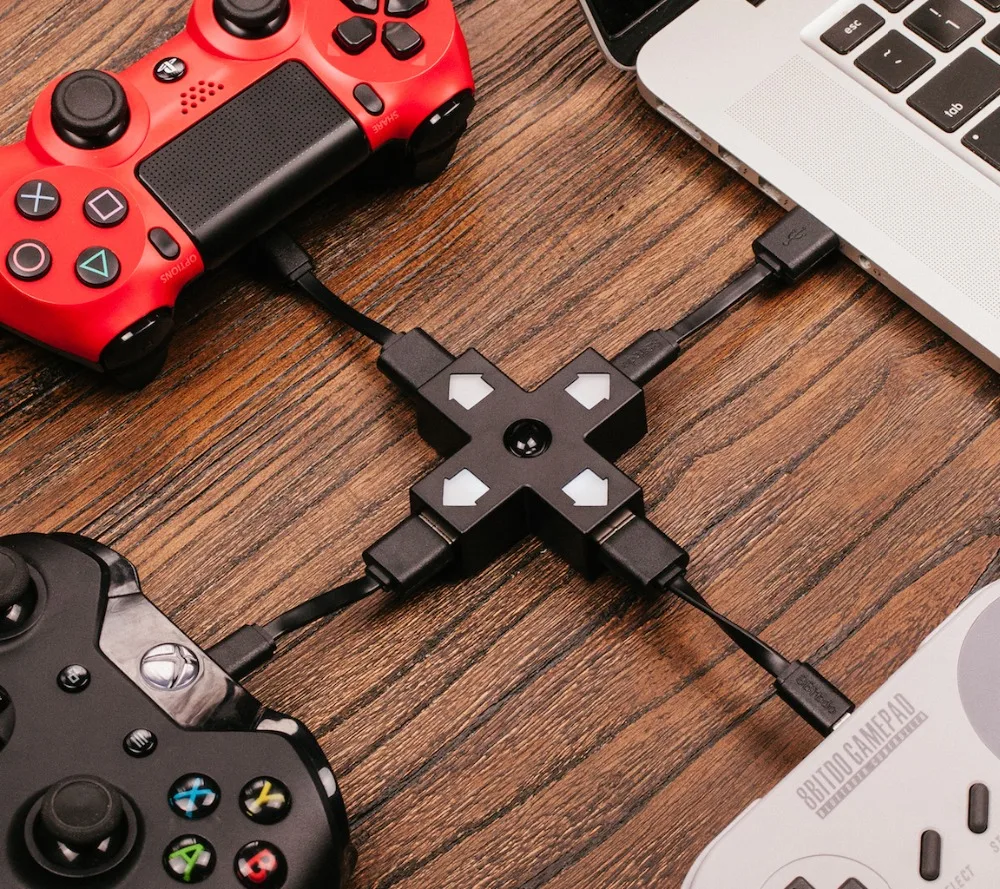 8bitdo Dpad usb-хаб концентратор 1 положить в 3 ставить-out | Электроника