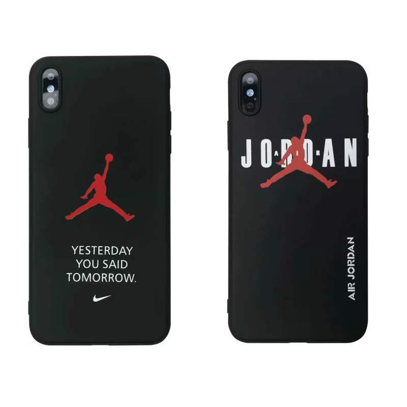MiGueR чехол для iphone 7 силиконовый Jordan светящийся Чехол мобильного телефона plus x 6 S 8