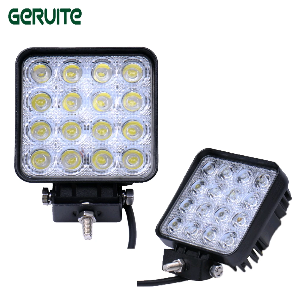 1 шт. светодиодная противотуманная фара 16*3 Вт 48 6000 К|fog lamp bulb|fog light bulbled fog bulb |