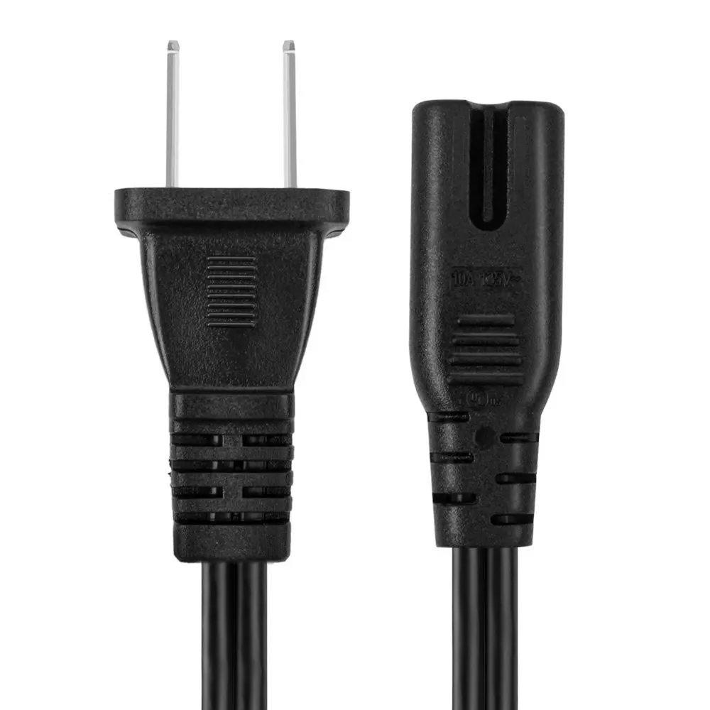 Универсальный 2 зубчатый шнур питания NEMA 1 15P к IEC320 C7 рис. 8 дробовик разъем AC кабель