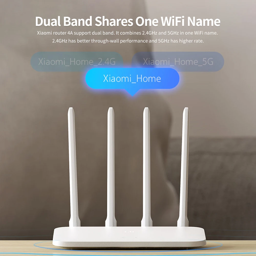роутер Mi маршрутизатор 4A Gigabit Edition WiFi повторитель 2 4 ГГц/5 Xiaomi 16 Мб ПЗУ 128 DDR3 с