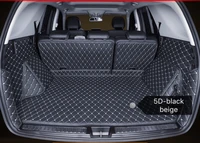 Leather Car trunk mat cargo carpet rug for Audi A1 A3 A4 A5 A6 A8 Q3 Q5 Q7 TT RS custom fit