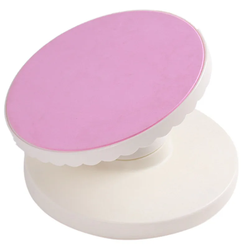 Основа для украшения тортов Вертикальная круглая вращающаяся на 360 градусов