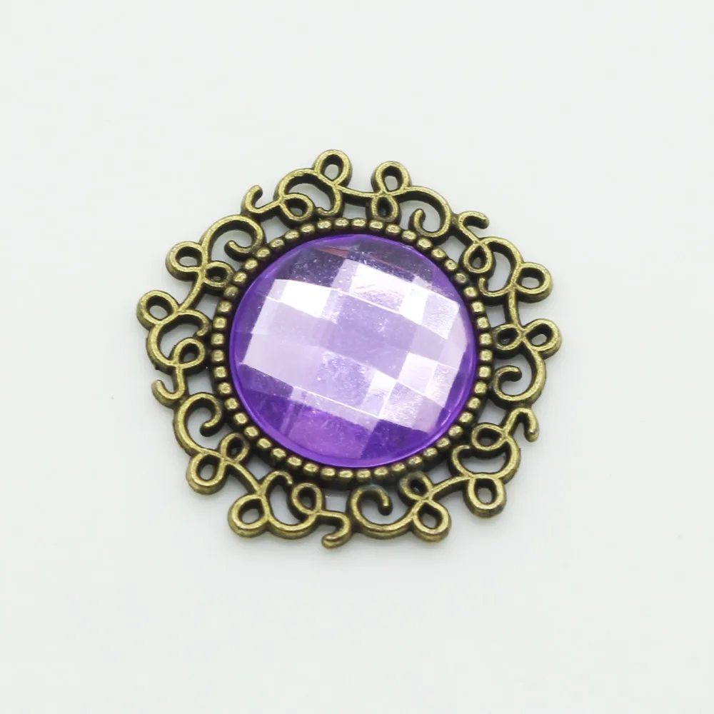 10 шт. круглые кристаллические пуговицы в стиле ретро 23 мм|crystal buttons|decorative bucklebuttons