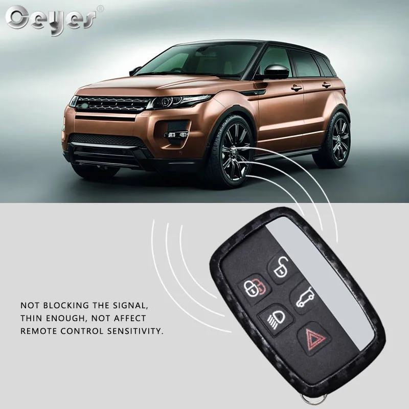 Автостайлинг Ceyes умный чехол для Land Rover Freelander Discovery 4 Range углеродное волокно