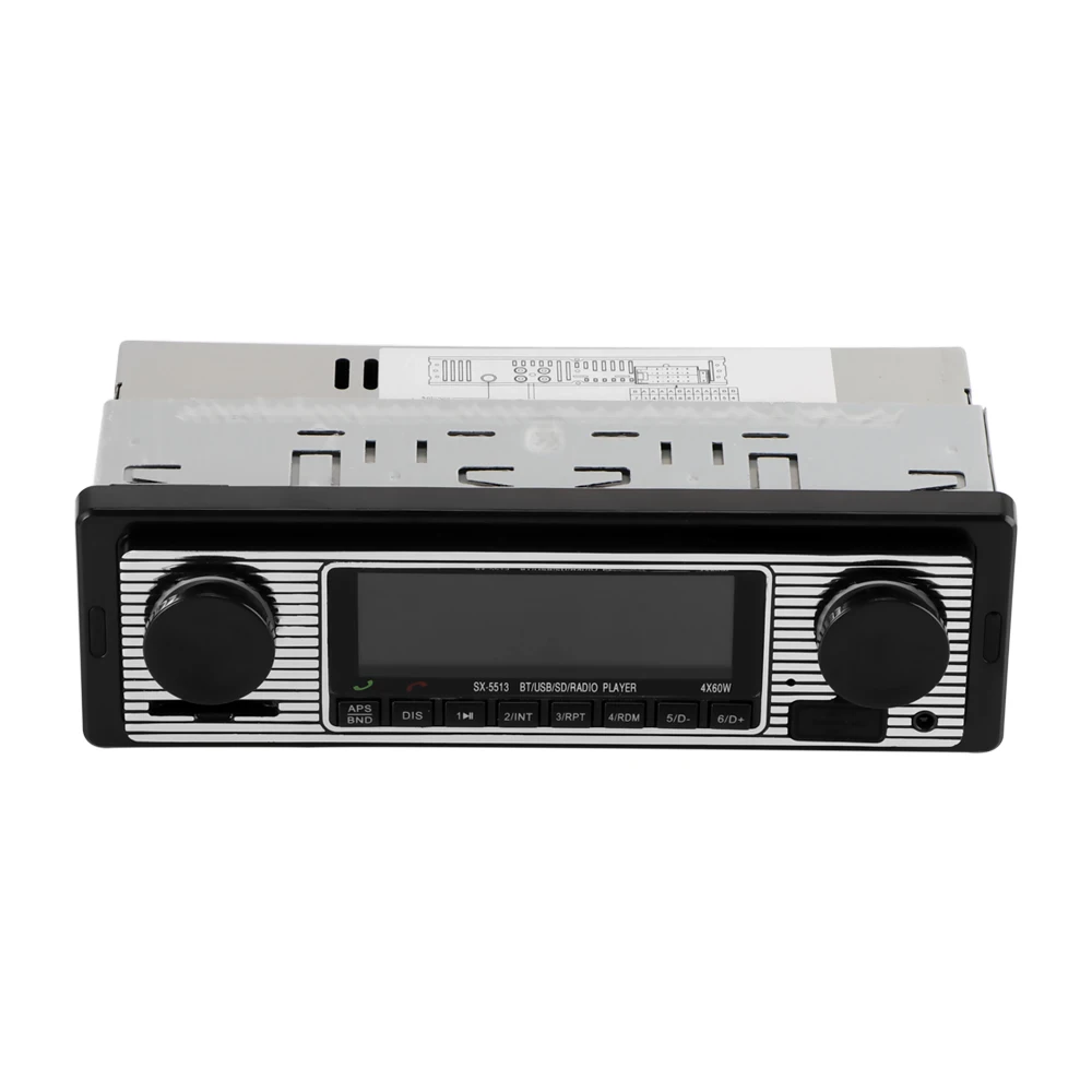 Onever 12 в Bluetooth Авто Радио 1DIN стерео аудио MP3 плеер FM радио приемник Поддержка Aux вход SD USB MMC Пульт дистанционного управления