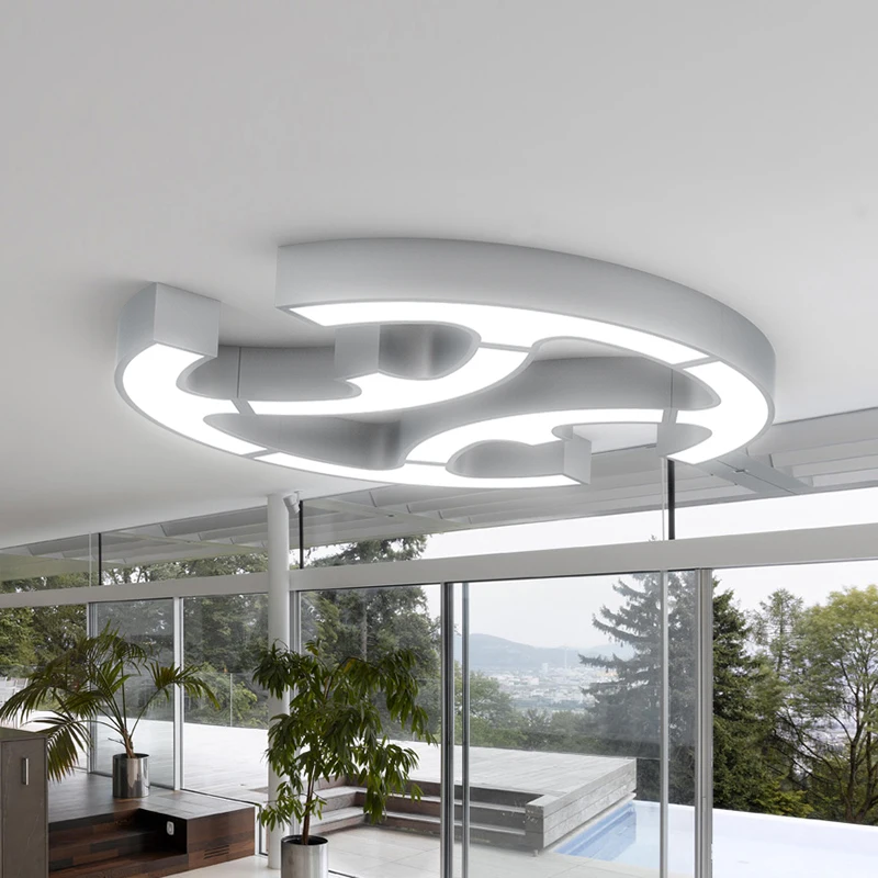 

Modern Led Ceiling Lights For Indoor Lighting plafon led Cells shape Ceiling Lamp Fixture For Living Room Bedroom luminaria teto
