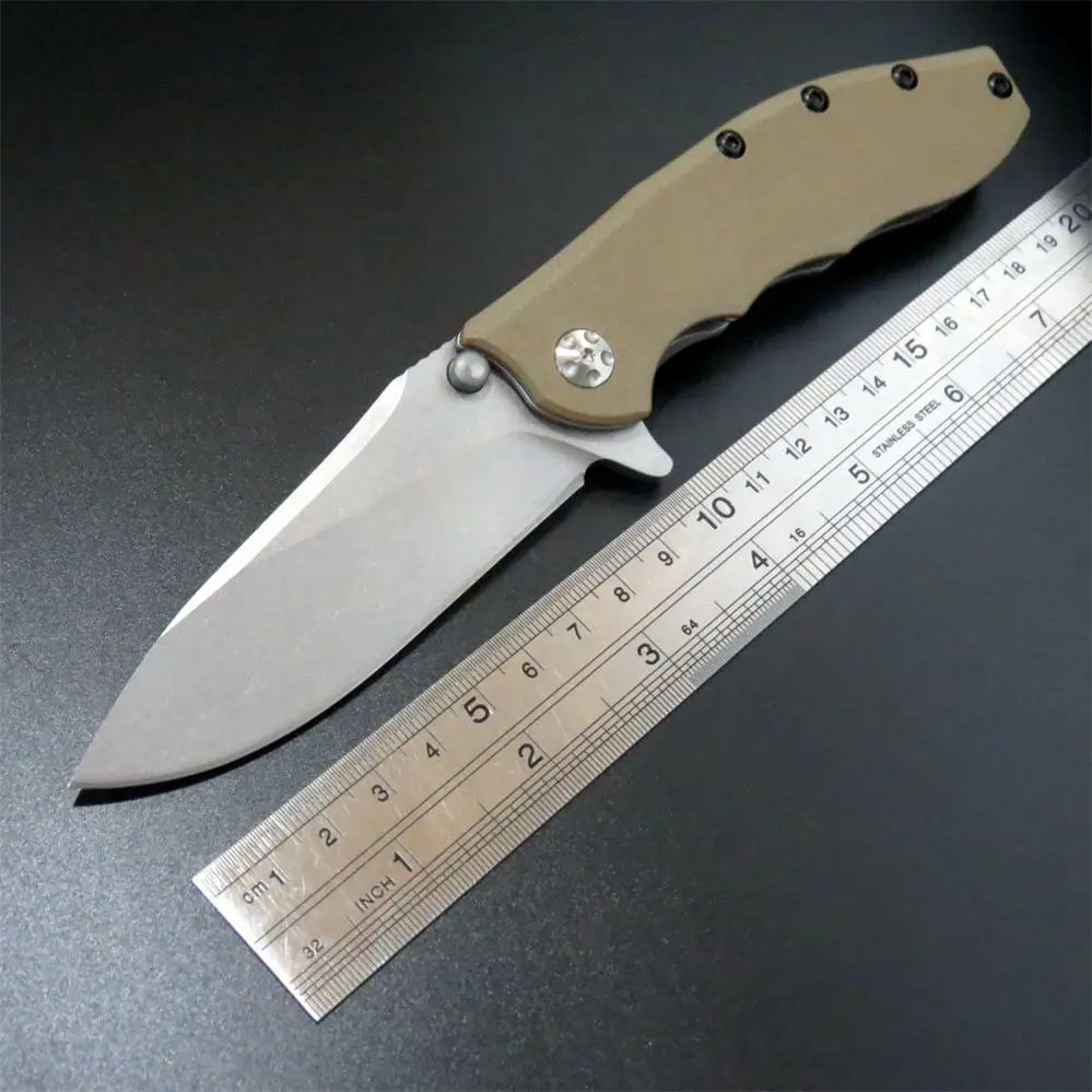 Eafengrow ZT0562 складные ножи ZT 0562 тактический нож 9CR18MOV лезвие сталь+ G10 Ручка шарикоподшипник нож открытый инструмент нож - Цвет: A2