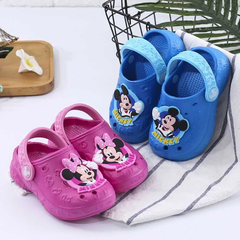 Детские Нескользящие сандалии с отверстиями летние пляжные детские MM303 | Мать и