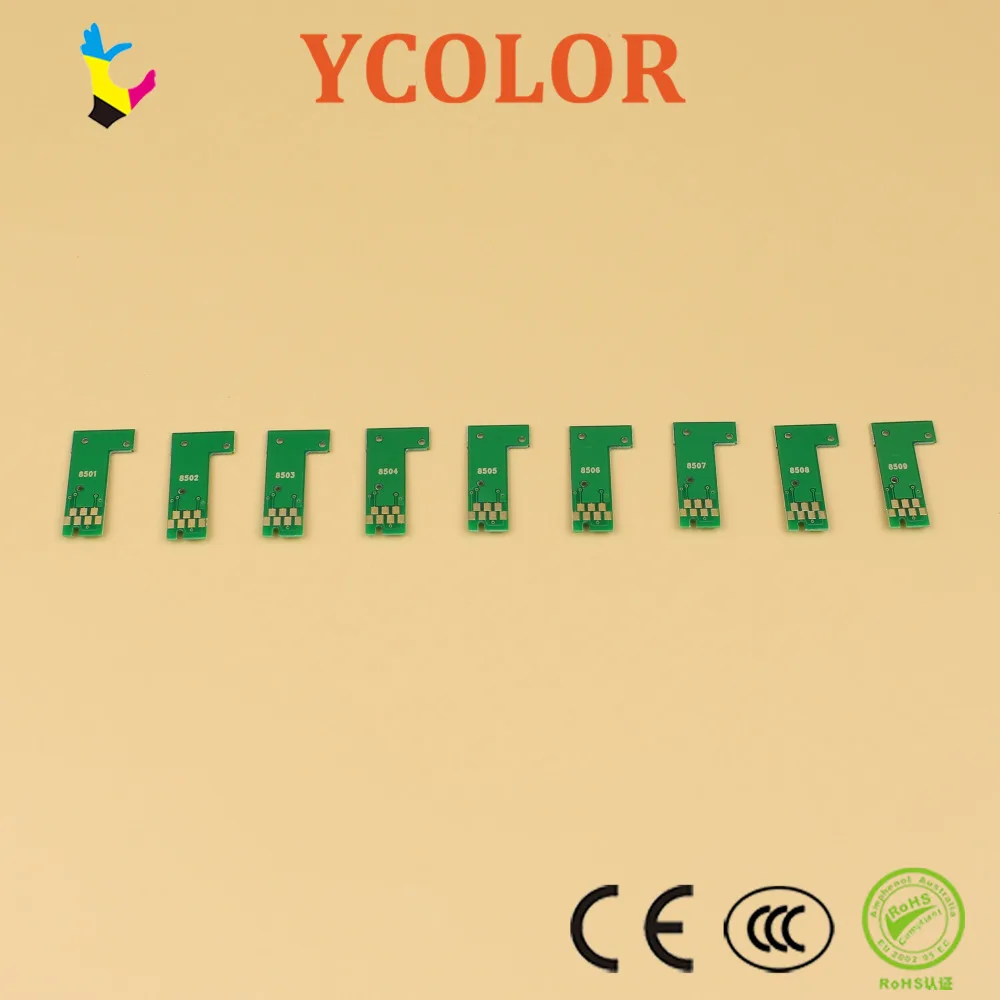 For Europe only! 9pcs/lot New ink cartridge chip for Epson SureColor P800 Permanent | Компьютеры и офис