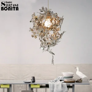 Artecnica, гирлянда светильник подвесные светильники, современный дизайн, лазерная резка, резные цветы, нержавеющая сталь, подвесные светильники для ресторанов