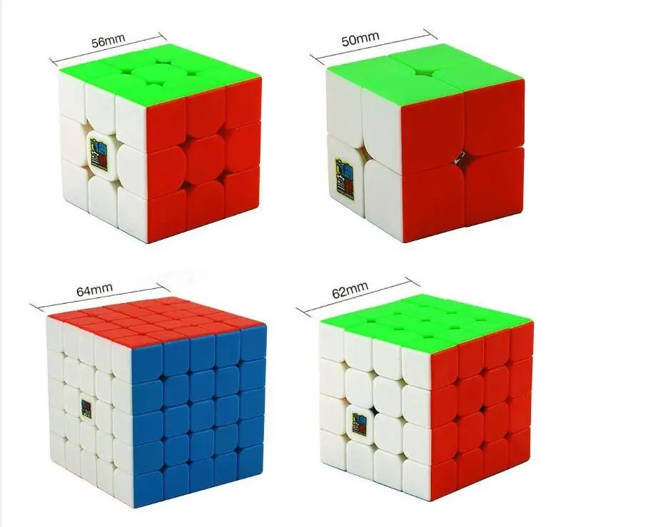 Мою Mofangjiaoshi 2x2 3x3 4x4 5x5 Скорость квадратная Подарочная коробка Упаковка Профессиональный головоломки Cubing классе MF2S MF3RS MF4S MF5S Cube