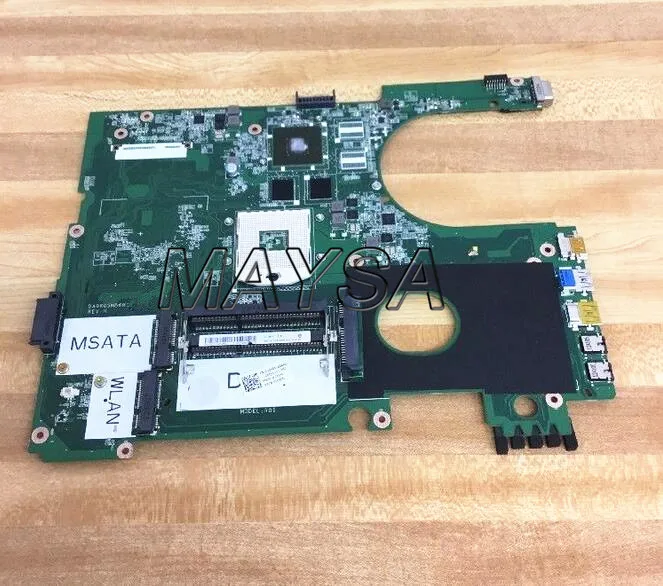 CN-01040N DA0R09MB6H1 REV: H материнская плата для ноутбука DELL INSPIRON 5720 (Совместимость с 7720 072P0M)