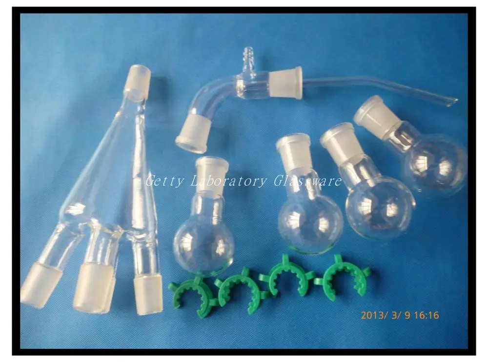 

Distillation Receiving Set, with 4pcs 100ml round bottom flask