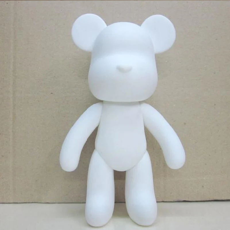 Оптовая продажа 5 шт./компл. 7 дюймов белая форма для рукоделия 18 см|bearbrick set|popobe