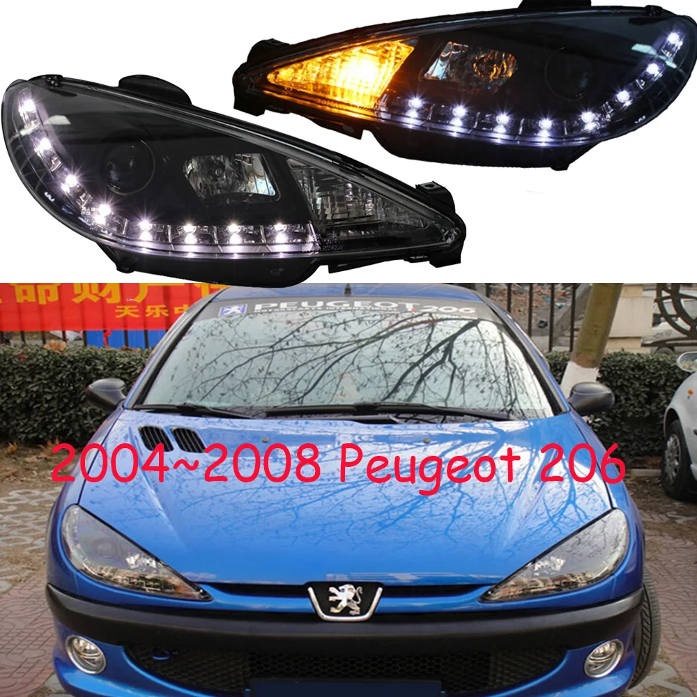 HID 2004 ~ 2008 стайлинга автомобилей для Peugeo 206 фар понимание 207 308 3008 408 4008 508 Raid RCZ