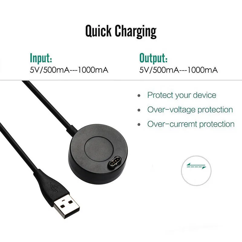 1M Fast Charging Power Source Charger Dock Cradle For Garmin Fenix 5/5s/5xPlus DU55 | Электроника