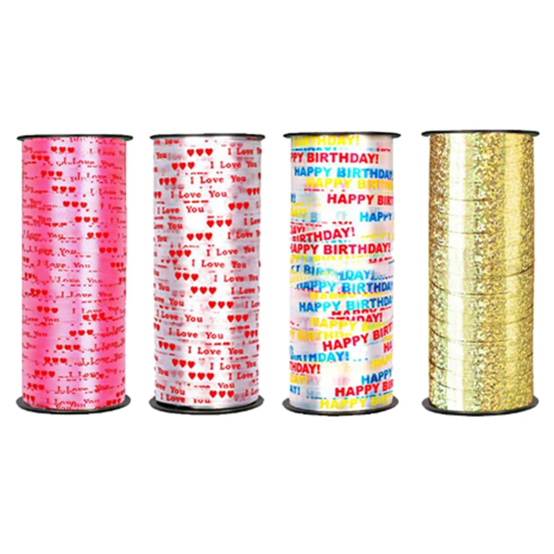 

100Yard Balloon Colour Curling Ribbon Helium Wedding Birthday Gift Craft Favour Party Baloon Decoration Supplies