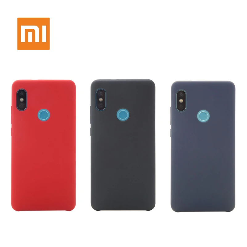 Original Xiaomi Redmi Note 5 Pro Case Shockproof Phone Back Hard pc + Soft Fiber Cover Plus |