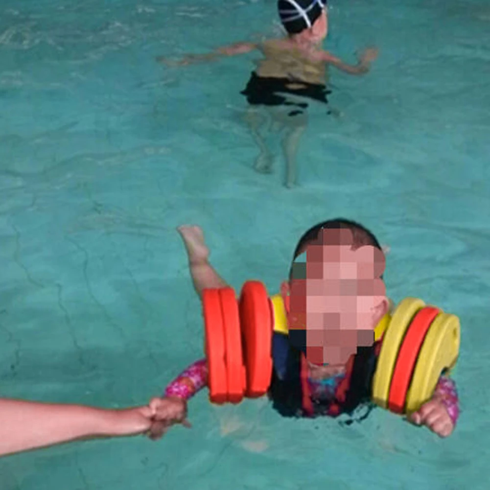 6 шт./партия Детские плавающие Обучающие надувные нарукавники EVA плавательные