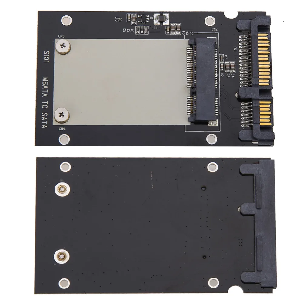 2 шт./лот универсальный 30*50 мм mSATA мини sata SSD до 5 дюймов SATA 22 Pin конвертер адаптера