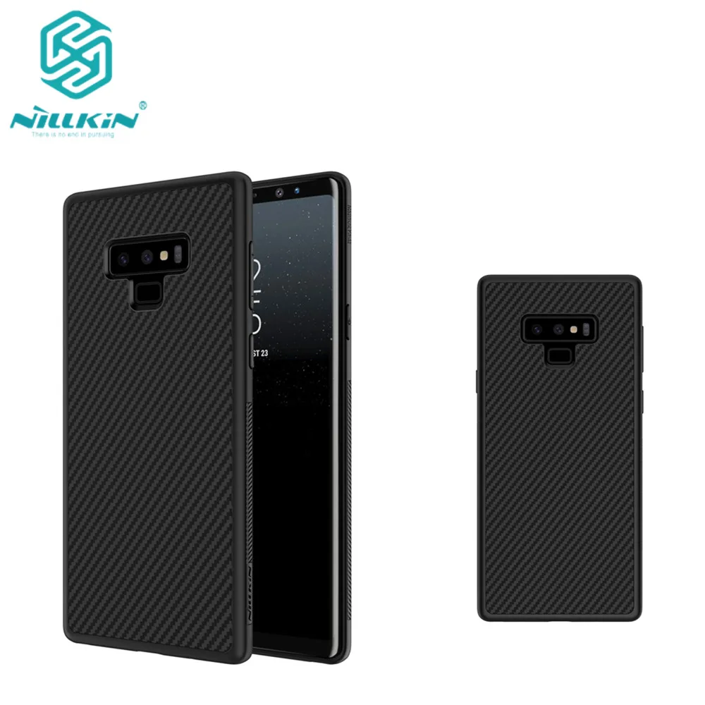 Для Samsung galaxy note 9 чехол NILLKIN Высокое качество синтетическое углеродное волокно PP