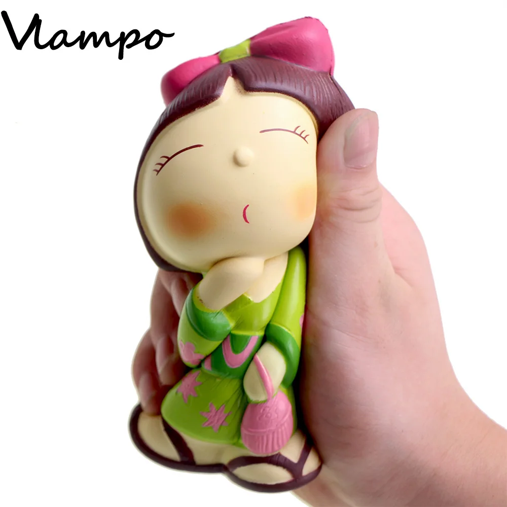 1 шт. милый медленно распрямляющийся мягкий Kawaii японское кимоно игрушки для