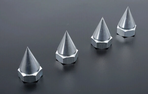 CNC металлическая конусная шина удерживающая гайка колесная колпачок колеса