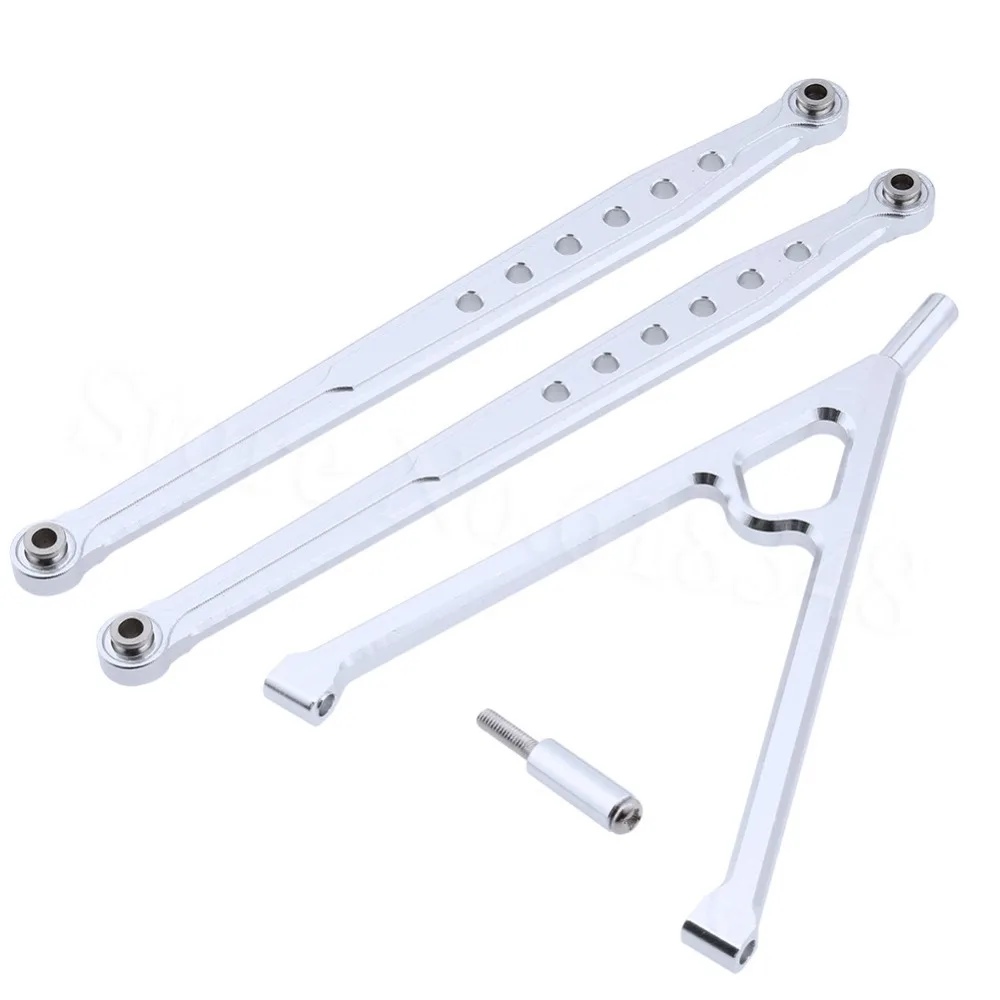 

Aluminum Rear Chassis & Bracket Links Set For AXIAL SCX10 RC Car Option Parts