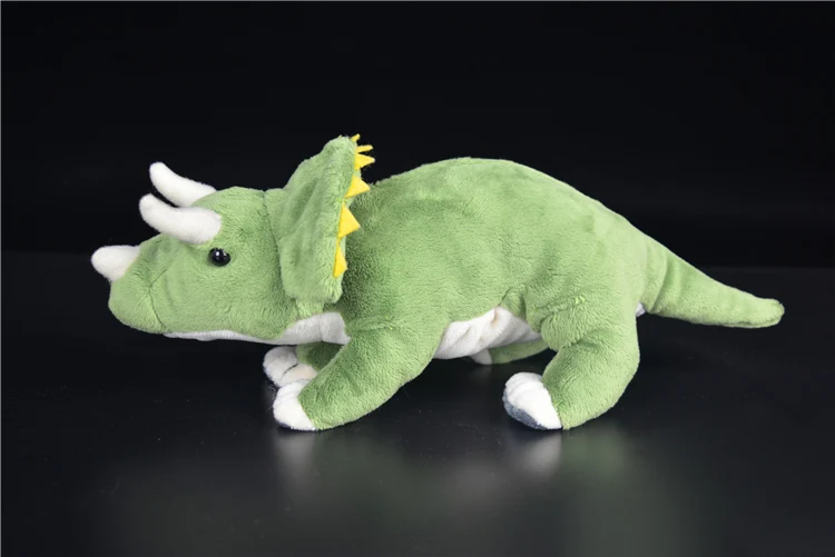 Millffy 30 см Реалистичная мягкая игрушка динозавр плюшевые игрушки Peluche Трицератопс мягкая игрушка куклы для мальчиков Дети