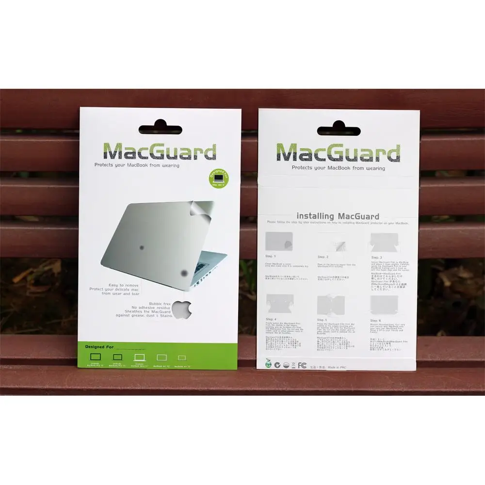 Защитная пленка на переднюю и заднюю крышку наклейка для Macbook Pro Retina 13 3 дюйма