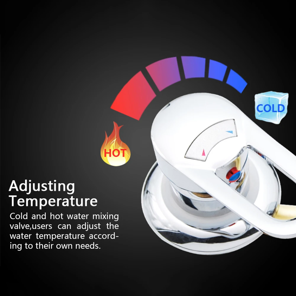 2345 ways water outlet screw thread 10cm12 5cm14 5cm cold and hot mixing valve brass shower faucet mixer diverter bathroom free global shipping