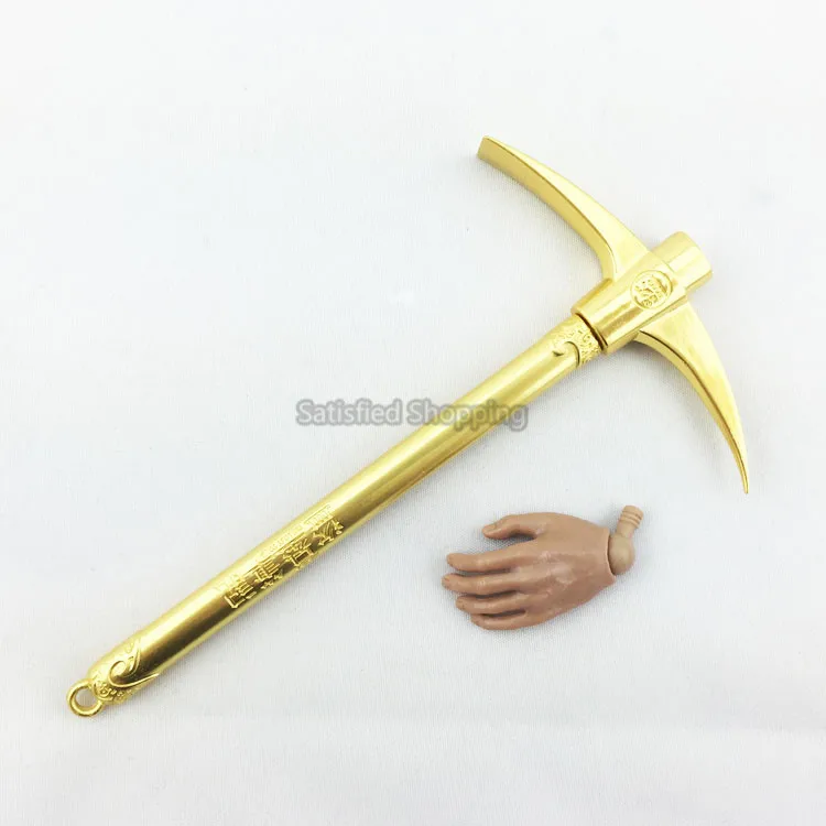 Потерял Гробница золотой кирка Поиск могилы Kylin Чжан pick tool 1/6 Модель (В Наличии)