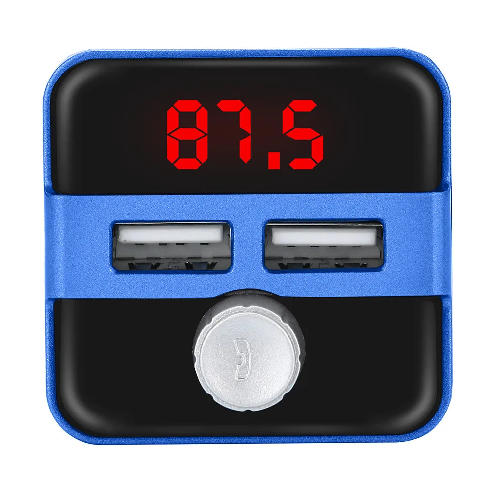 Беспроводной Bluetooth Автомобильный MP3 плеер fm передатчик радио LCD 2 USB Hands Call