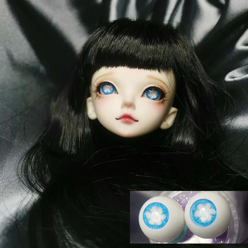Bjd eyes 1/4 1/6 1/3 1/8 белые белоснежные Голубые Глаза DIY акриловые BJD Eyes 12 мм 14 16 18 20 22