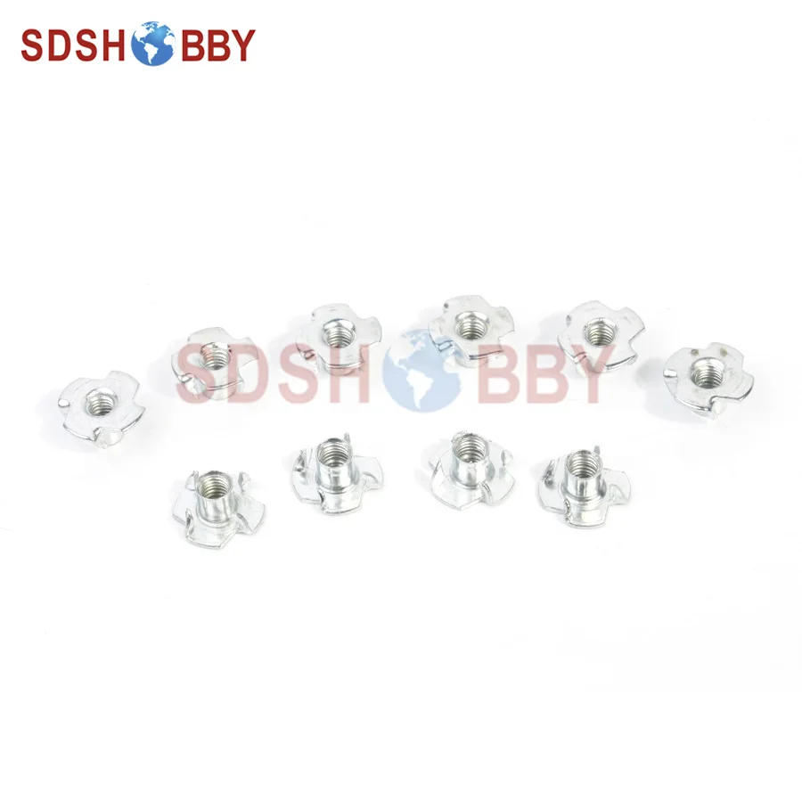 10 шт. * M6 глухие гайки/тройные гайки/Т-образные гайки для радиоуправляемых