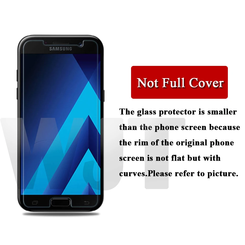 Закаленное стекло для Samsung Galaxy J1 J2 J3 J4 J5 J6 J7 J8 A3 A5 A6 A7 A8 2015 2016 2017 2018 NEO CORE 9H Защита