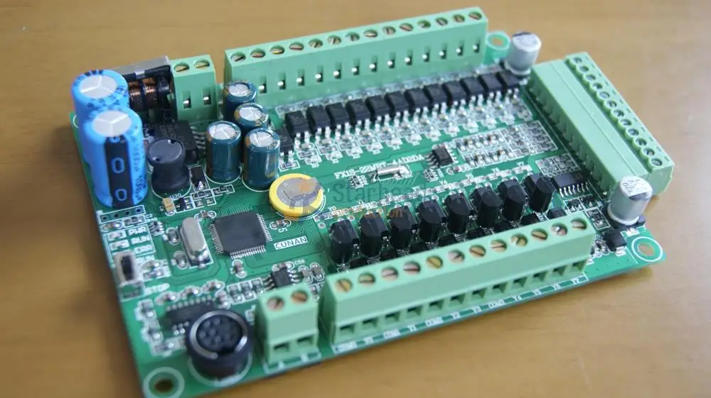 Плата модуля FX1S 20MR/MT 4AD2DA часы Modbus 24 В постоянного тока для Mitsubishi PLC релейный или