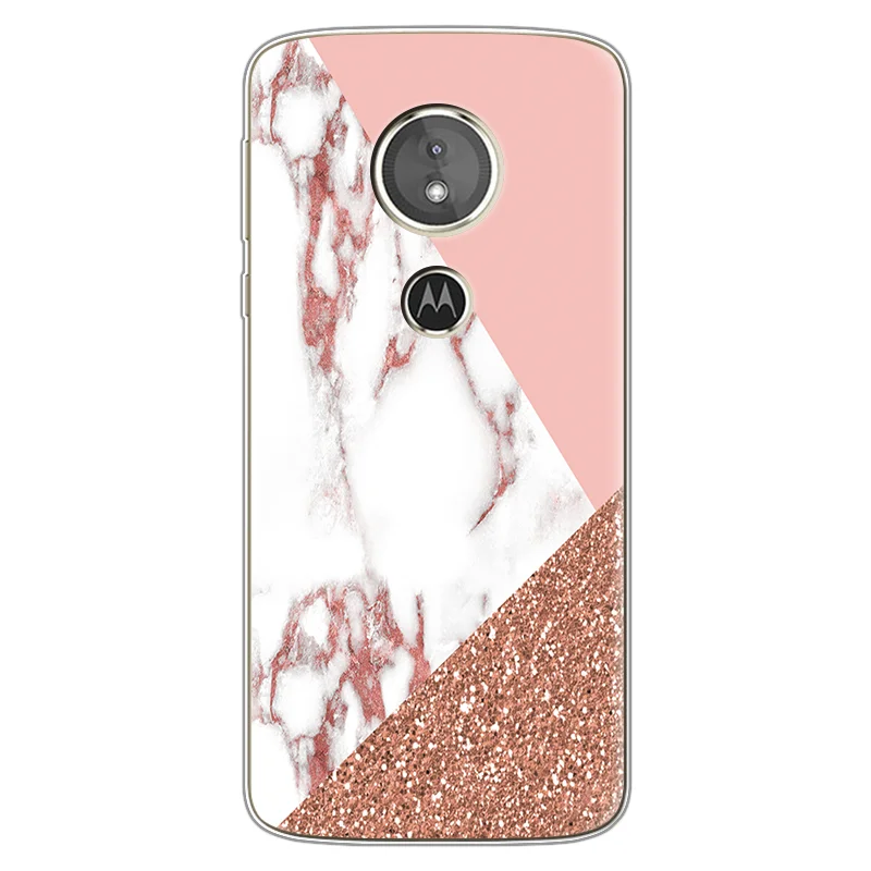 dlsyjjin Мрамор мягкий прочный чехол с изображением цветов с чехол для Motorola Moto G8 G6 E4 E5 G4 G5 G5S плюс G6 Z Z2 Z3 Z4 E5 G7 играть с G3 один Мощность P50 ананас оболочки - Цвет: dlsyjjin