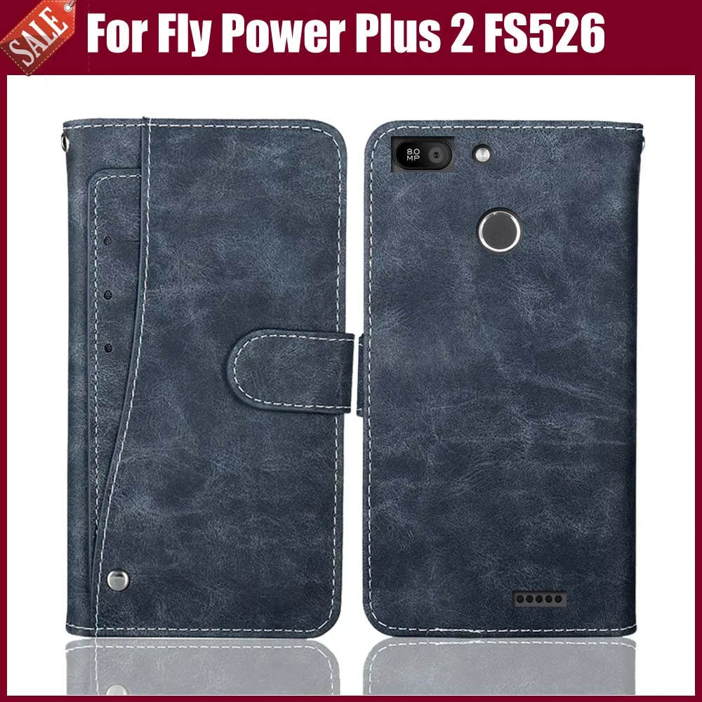 Новый дизайн! Чехол Fly Power Plus 2 FS526 роскошный кожаный чехол-бумажник с откидной