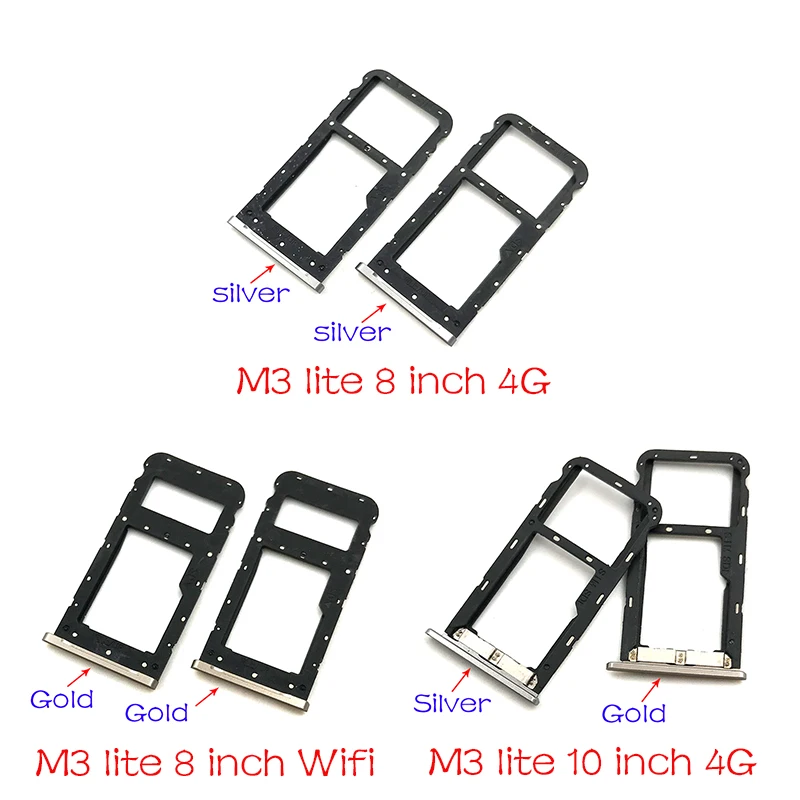 Новинка для Huawei MediaPad M3 Lite 10 дюймов/8 0 дюймов слот sim карты держатель SD адаптер