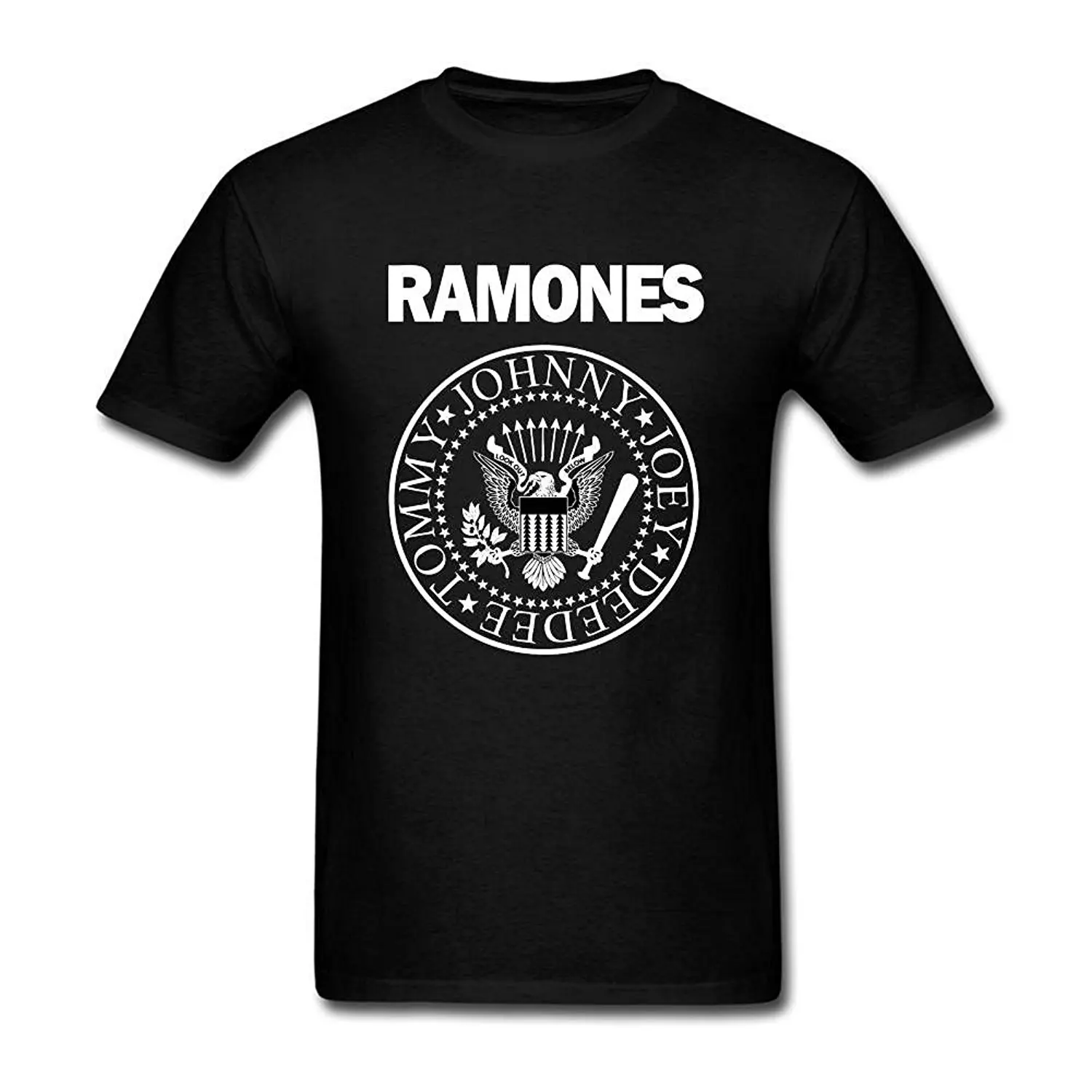 Мужская футболка в стиле панк рок группы Ramones с коротким рукавом футболка|Мужские