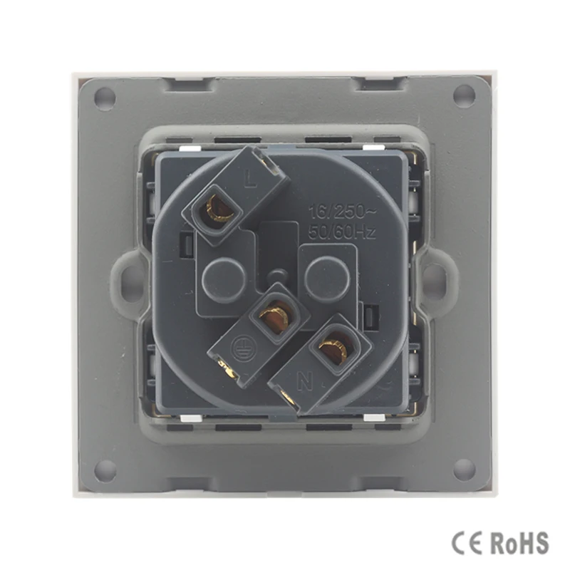 Бесплатная доставка роскошная французская розетка белый переключатель из