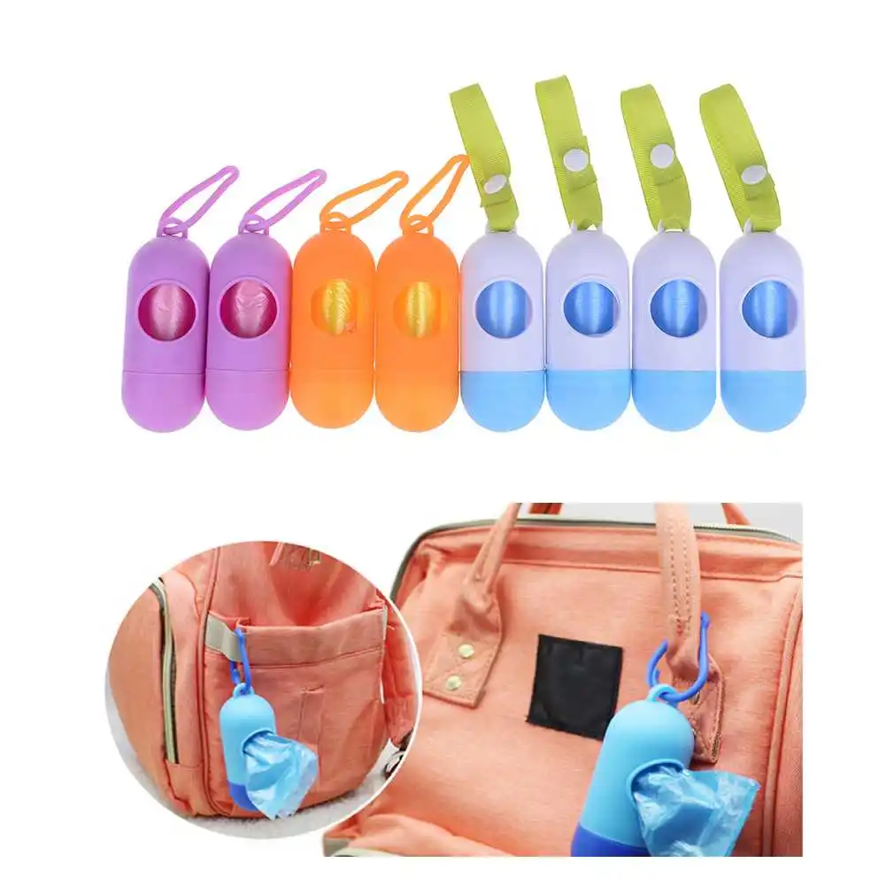 1 шт. сумка для детских подгузников портативная одноразовая модная мусора