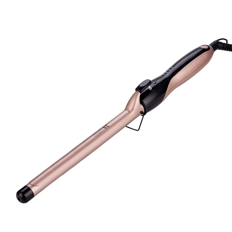 

Hair Curling Wand 9MM Professional Hair Iron with Ceramic Barrel Curling Iron for Long & Short Hair Temperature Adjust 30