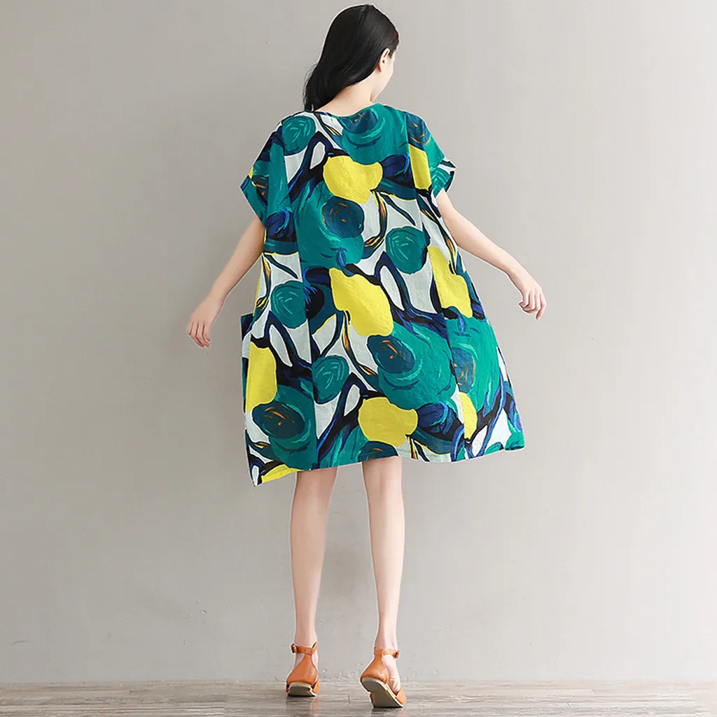 Женские летние модные европейские уличные женские платья с коротким рукавом и