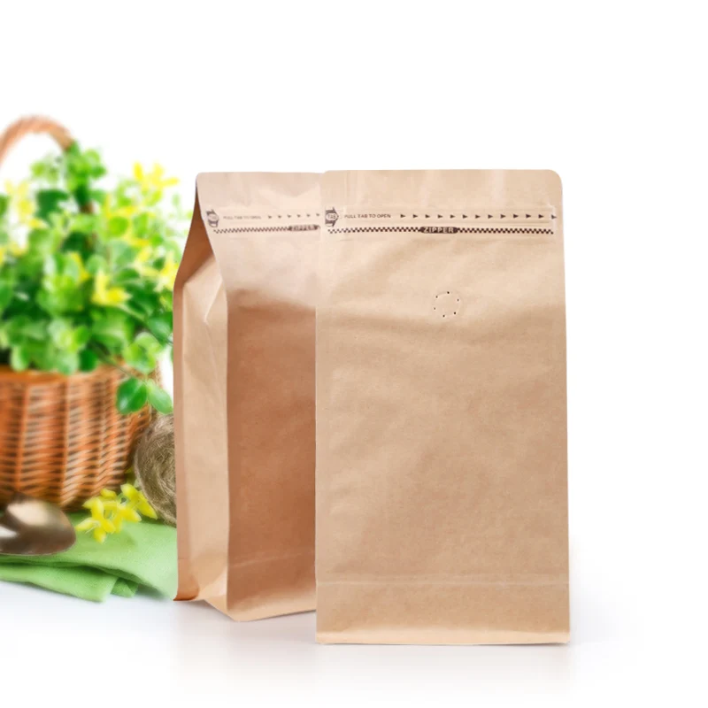 Пакеты на молнии из крафтовой бумаги 10 шт. 1 фунт|bags with|bag coffeebag bag |