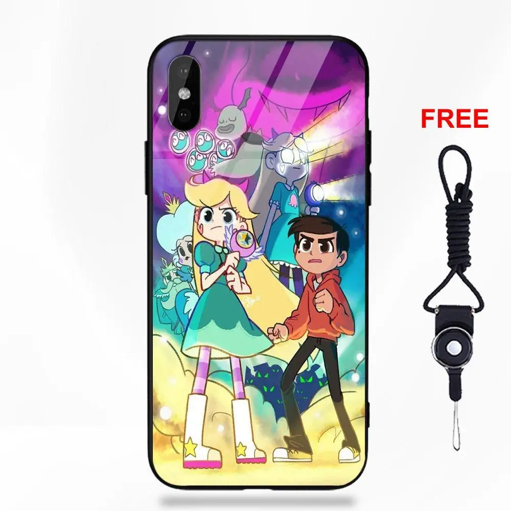 Vvcqod мультфильм звезда против сил зла для Apple iPhone 5 5C 5S SE 6 6S 7 8 Plus X XS Max XR | Мобильные