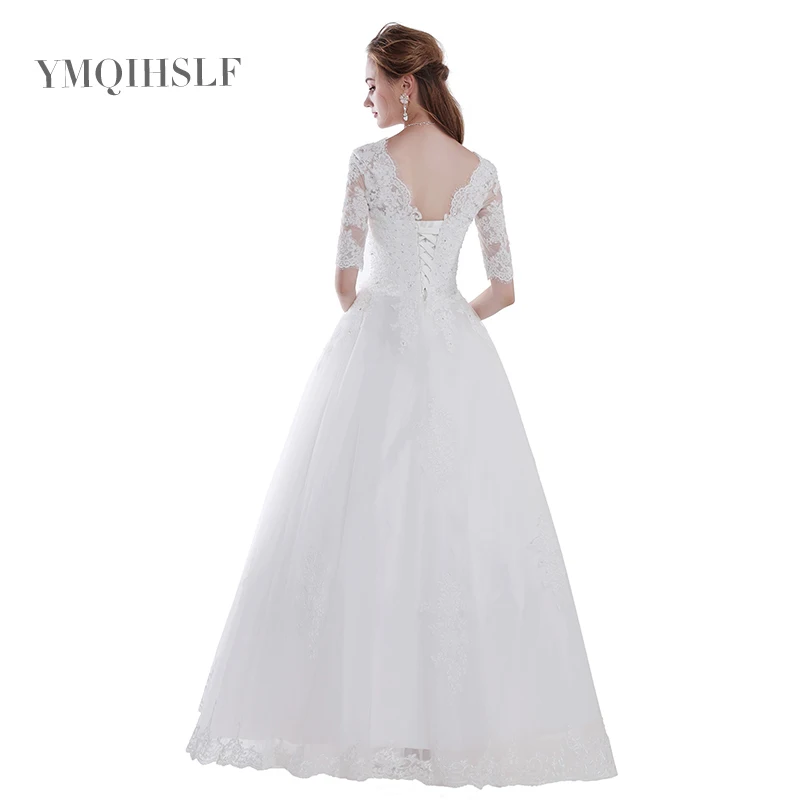 Свадебное платье 2018 новое простое легкое свадебное невесты тонкие комплектующие