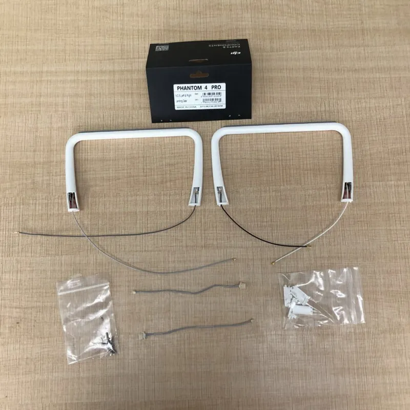 1set Landing Gear Подлинная часть корпуса DJI Phantom 4 Pro верхняя средняя крышка шасси с компасом винт запасная часть 5 6 7 для DJI P4P - Цвет: 1set Landing Gear